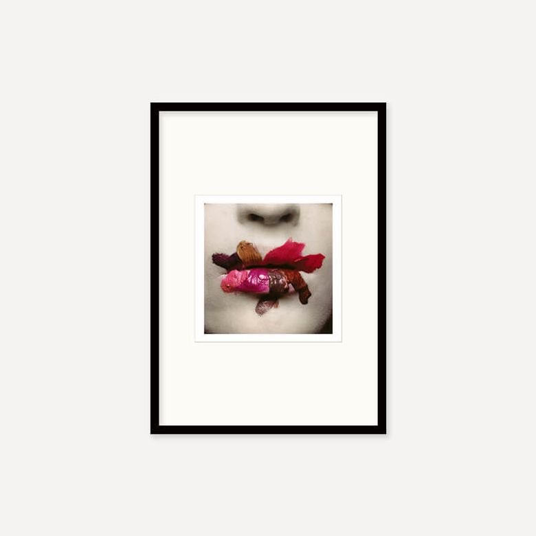 어빙 펜 Mouth (for LOreal), 1986 (액자 포함)