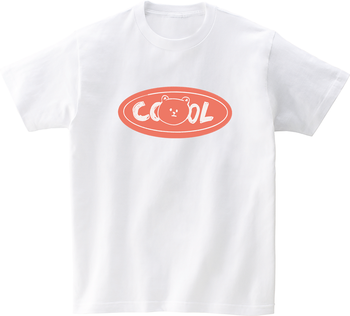 어썸어스(AWESOMEUS) (23SS)CooL Bear 반팔 티셔츠 화이트