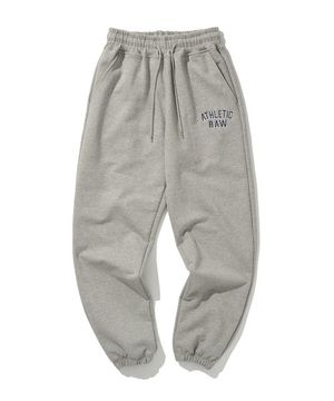 에슬레틱 로우 스웻 팬츠 (그레이)