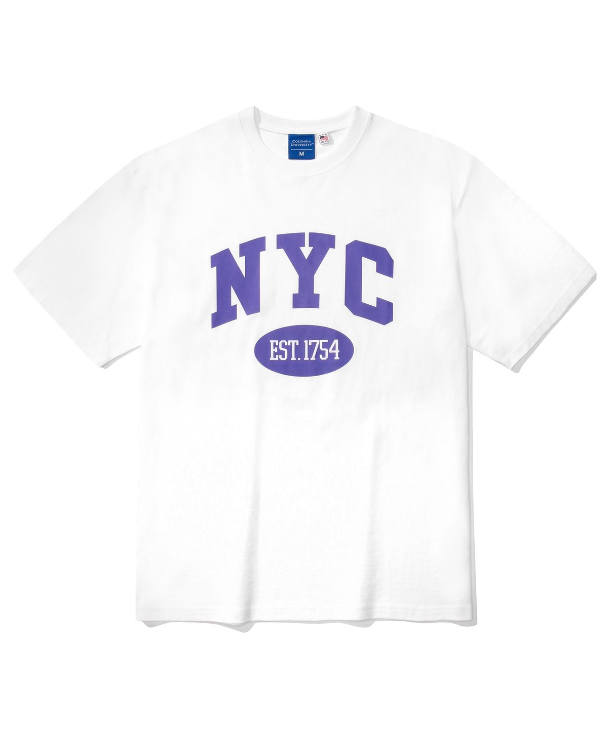컬럼비아 유니버시티(COLUMBIA UNIVERSITY) NYC ARCH LOGO S/S T-SHIRTS 화이트