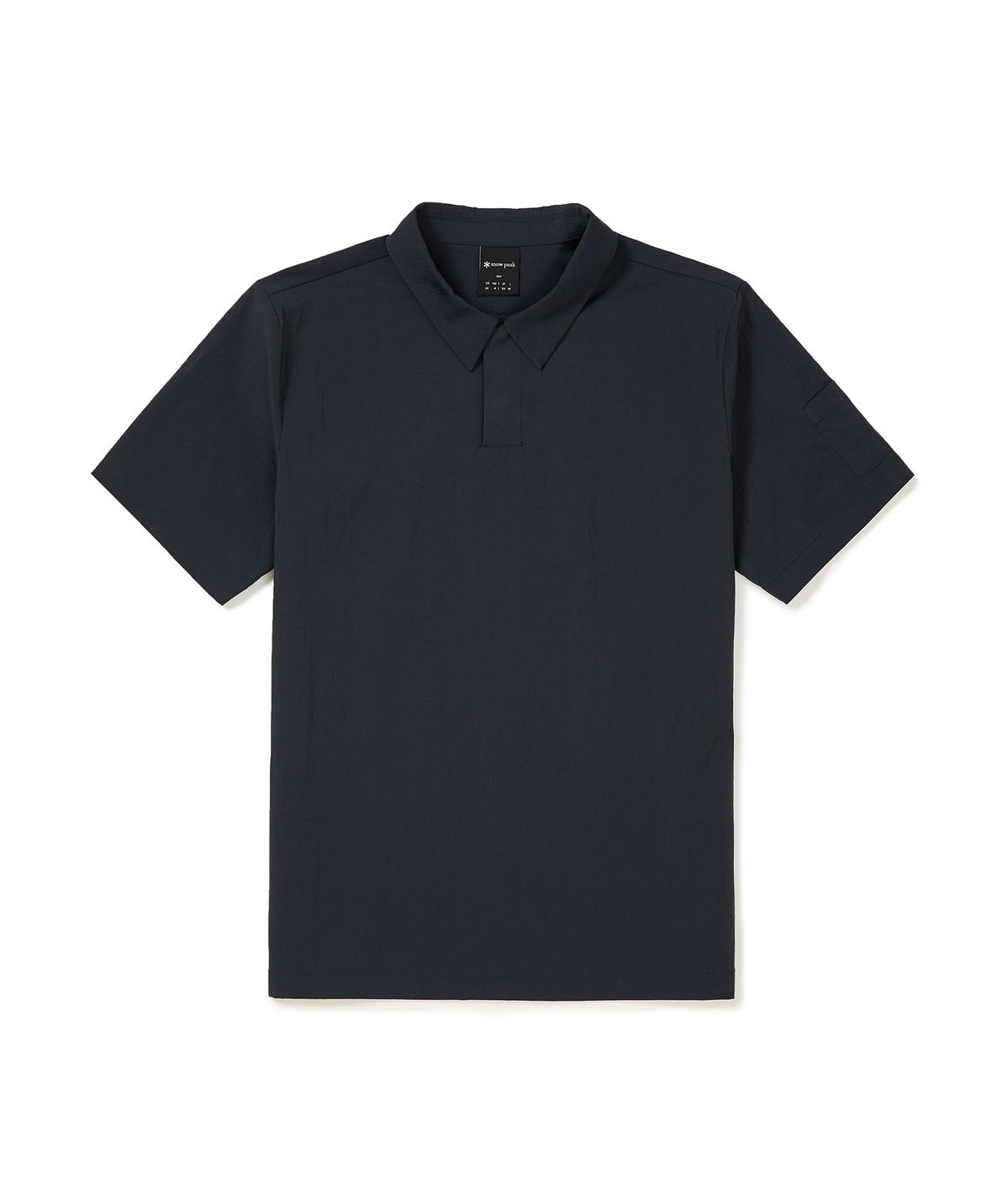 스노우피크 어패럴(SNOWPEAK APPAREL) 루트 반팔 폴로 티셔츠 Navy (S23MMRPS22)