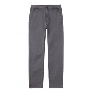 가먼트다잉 코튼 스트레이트 팬츠 Gray