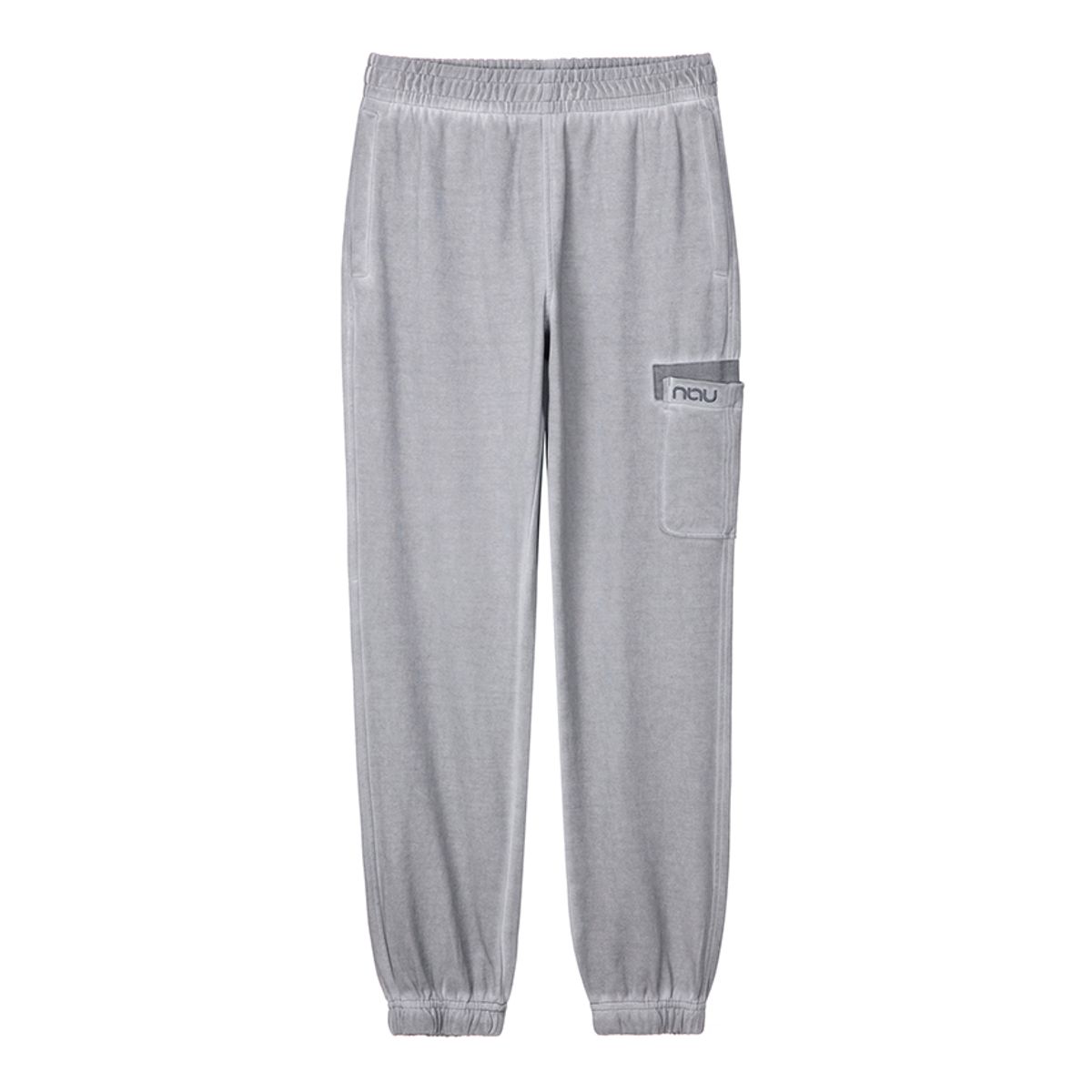 나우(nau) 가먼트다잉 스웻 아웃포켓 팬츠 Light Gray