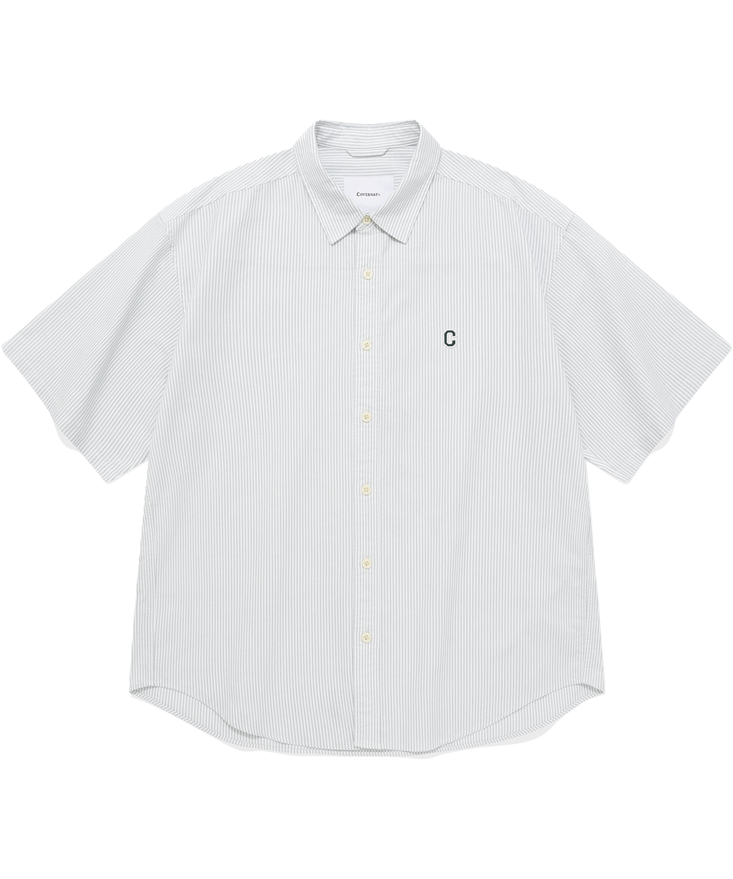 【COVERNAT】 Lettering Half Shirt Green COVERNAT Shirts Unisex Red - POIZON