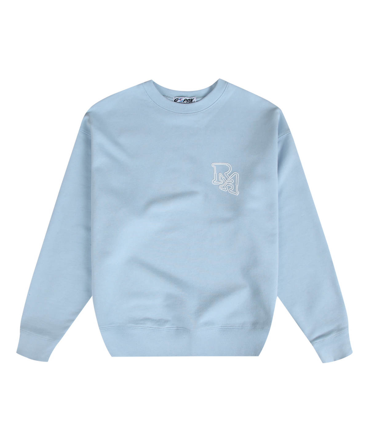 그램 아운스 파운드(GRAM OUNCE POUND) RA Stage Set Sweatshirt_Sky Blue