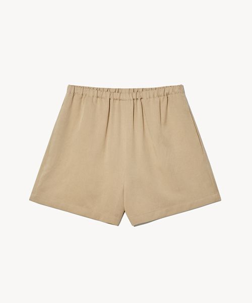 MUSINSA | RIDIFI CUFF SHORTS_BEIGE