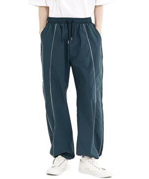 바스투 파이핑 트랙팬츠 (BLUEGREEN)