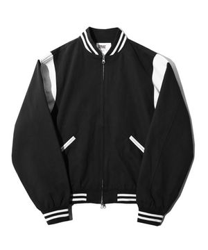 엠씨 트윌코튼 바시티 자켓 (BLACK)