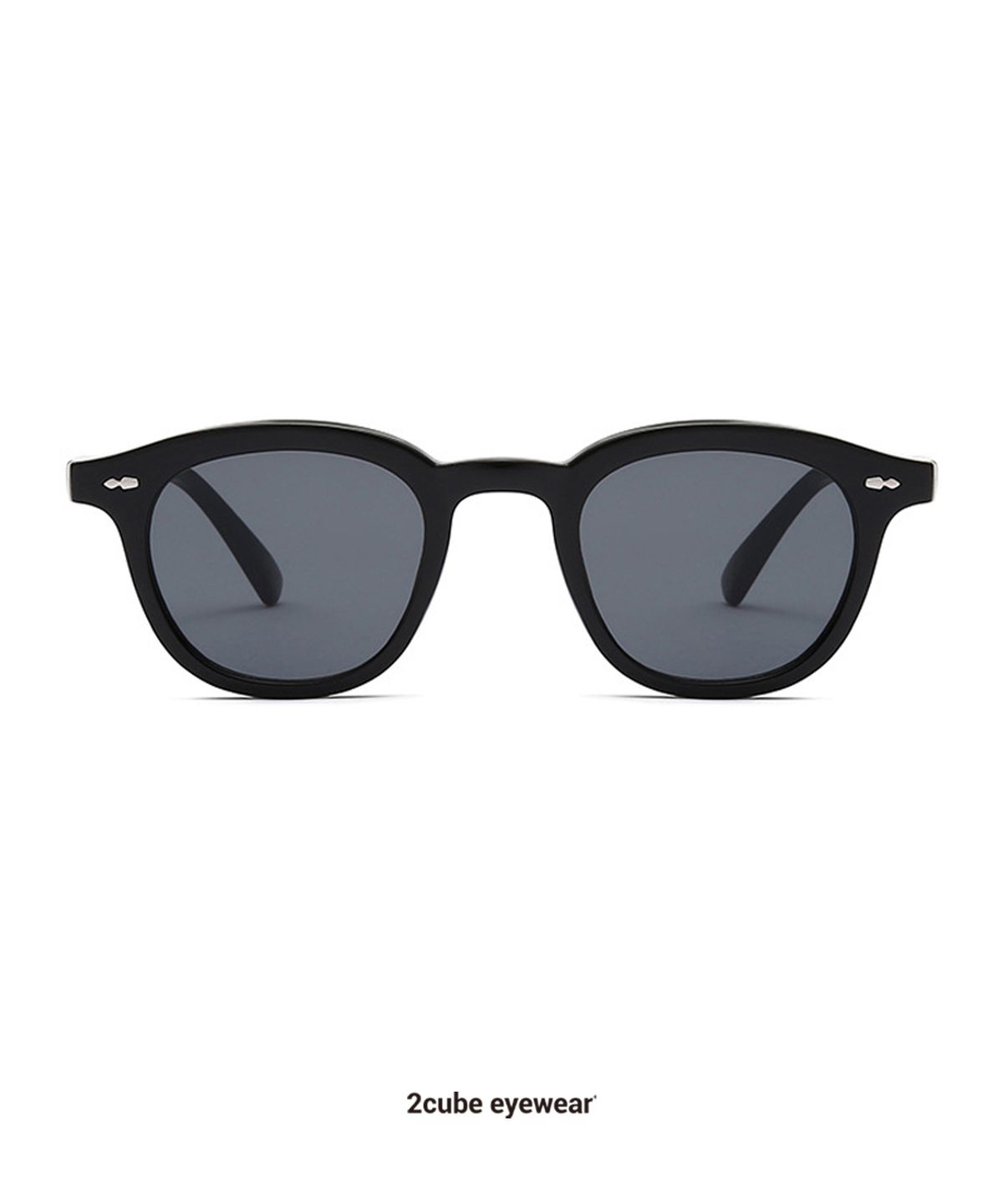 투큐브(2CUBE) HALF DIA SUGNLASSES(BLACK)