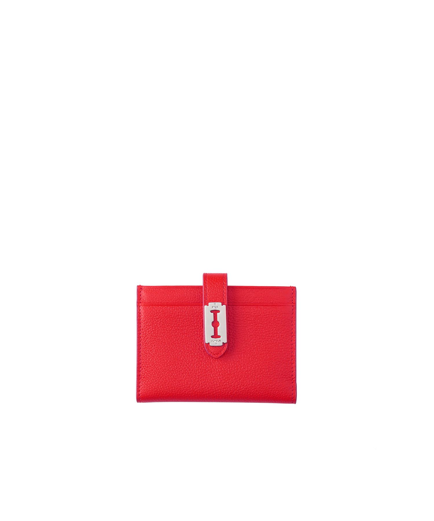 ●vunque● Magpie Card Wallet Attention Red m1037_1021254 MUSINSA | VUNQUE Magpie Card Wallet Attention Red