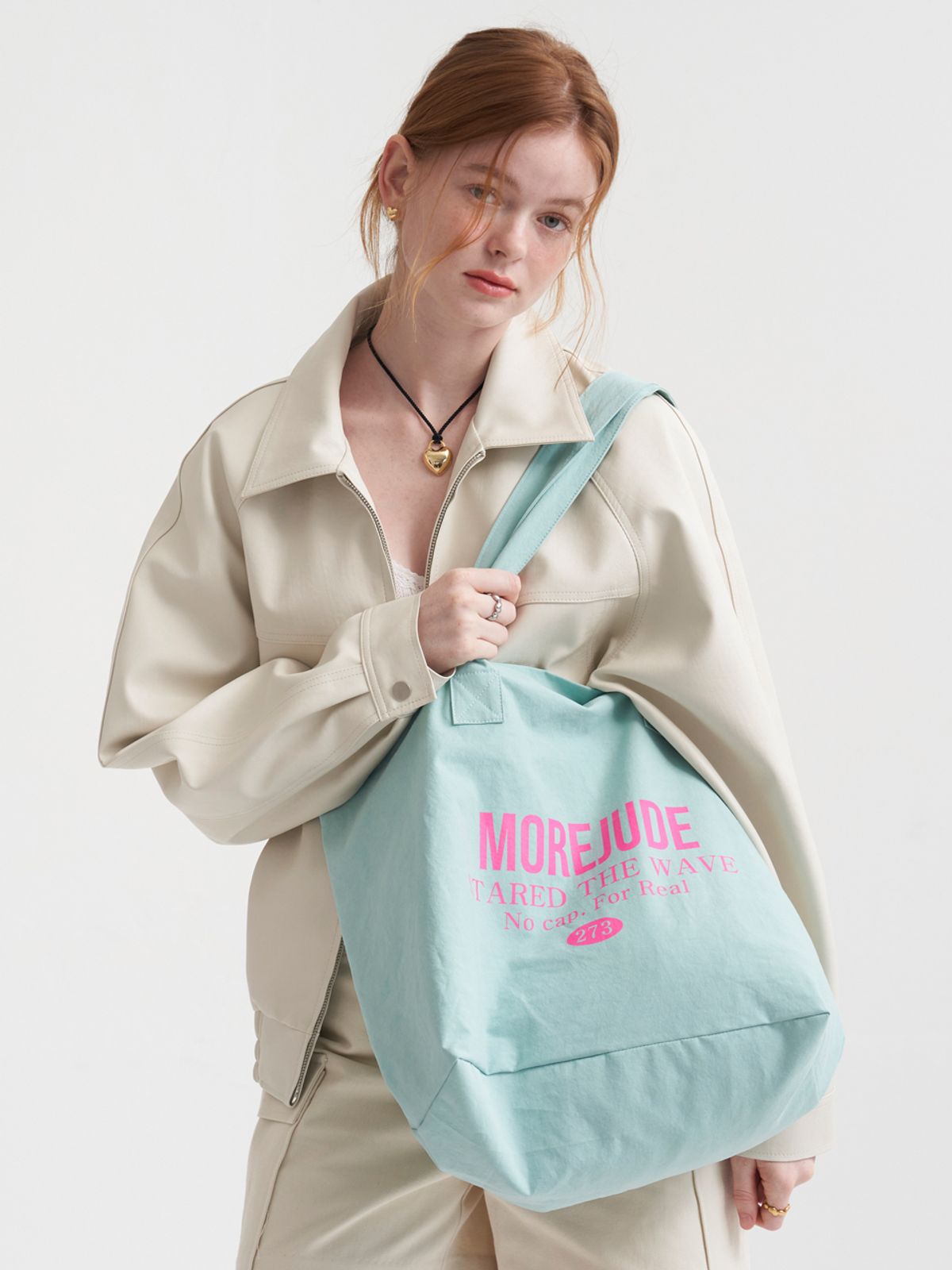 모어쥬드(MOREJUDE) JUJU ECOBAG 민트