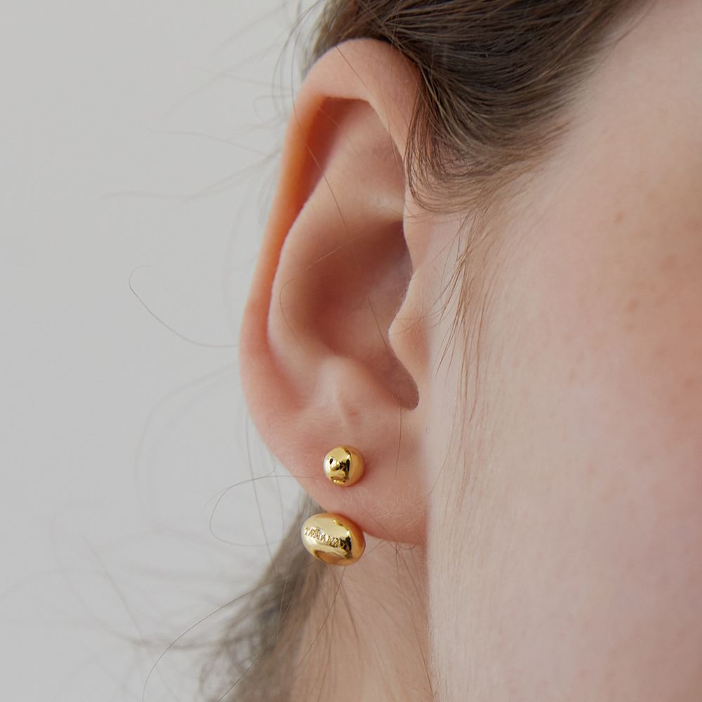 【TATIANA】Ball and egg EarJacket Earring EC1965〜ピアス TATIANA】Ball and egg EarJacket Earring EC1965〜ピアス