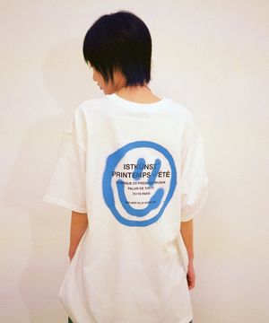 LOGO&SMILEY TEE_WHITE(IK2DMMT500A)