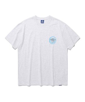 LOGO&SMILEY TEE_LIGHT GREY(IK2DMMT500A)