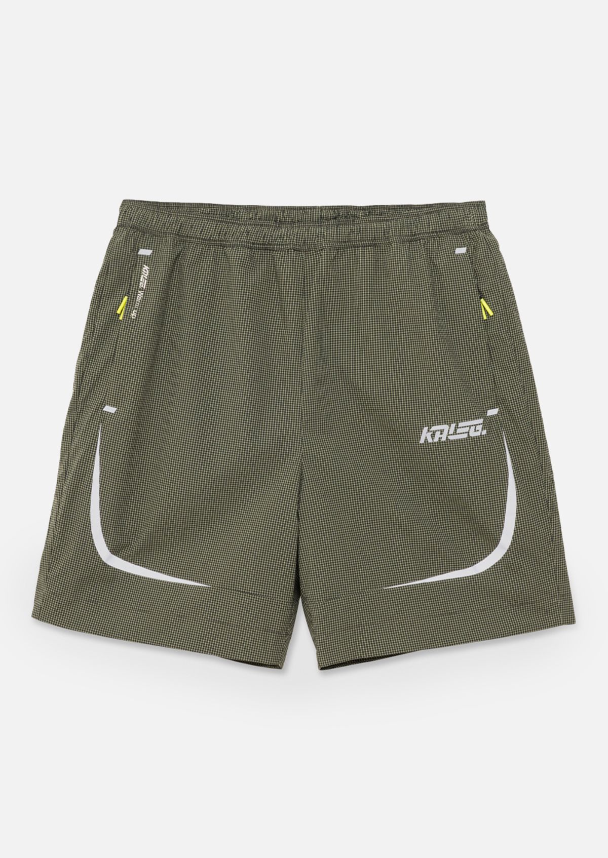 칼렉(KALEG) MENS WARM UP WOVEN SHORTS (9)_LIGHT GREEN