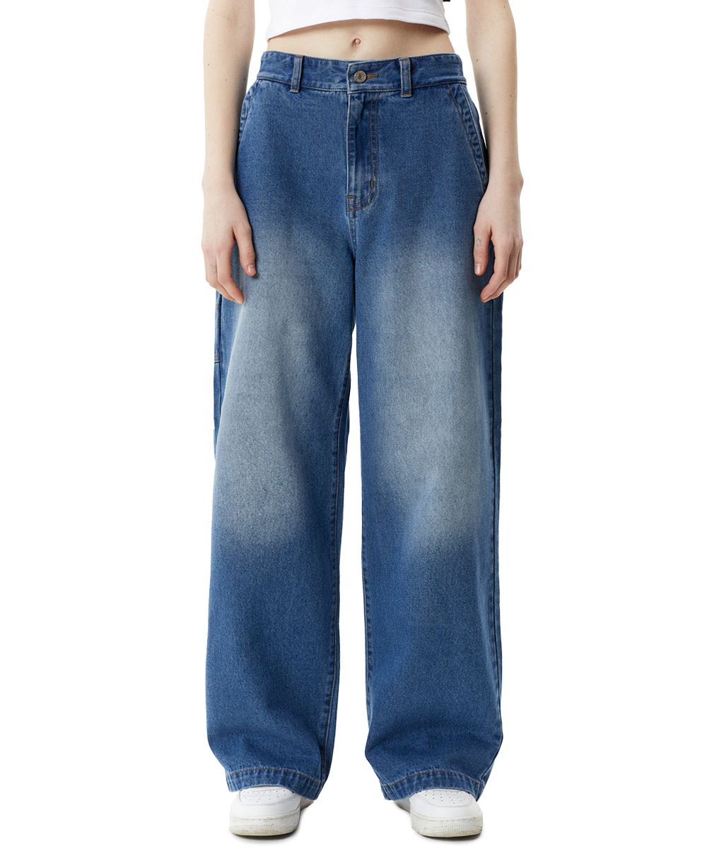 【Anyone more】[A/M] Sant Washing Wide Denim Pants MUSINSA | ODDSTUDIO Hard Sand Wash Wide Denim Pants - BLUE