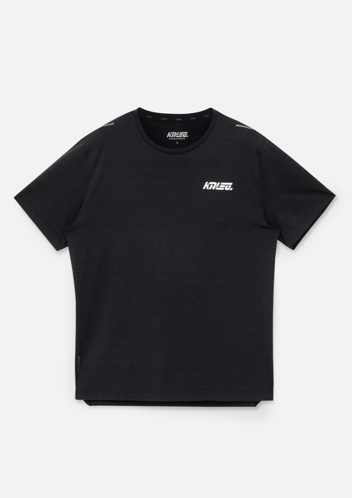 칼렉(KALEG) MENS PACER T SHIRTS (ATHLETIC)_BLACK