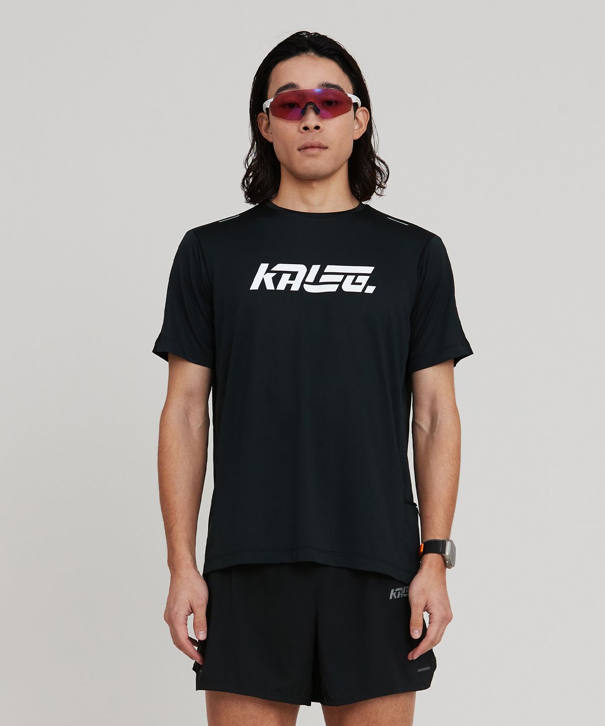 칼렉(KALEG) MENS ACTYON T SHIRTS_BLACK