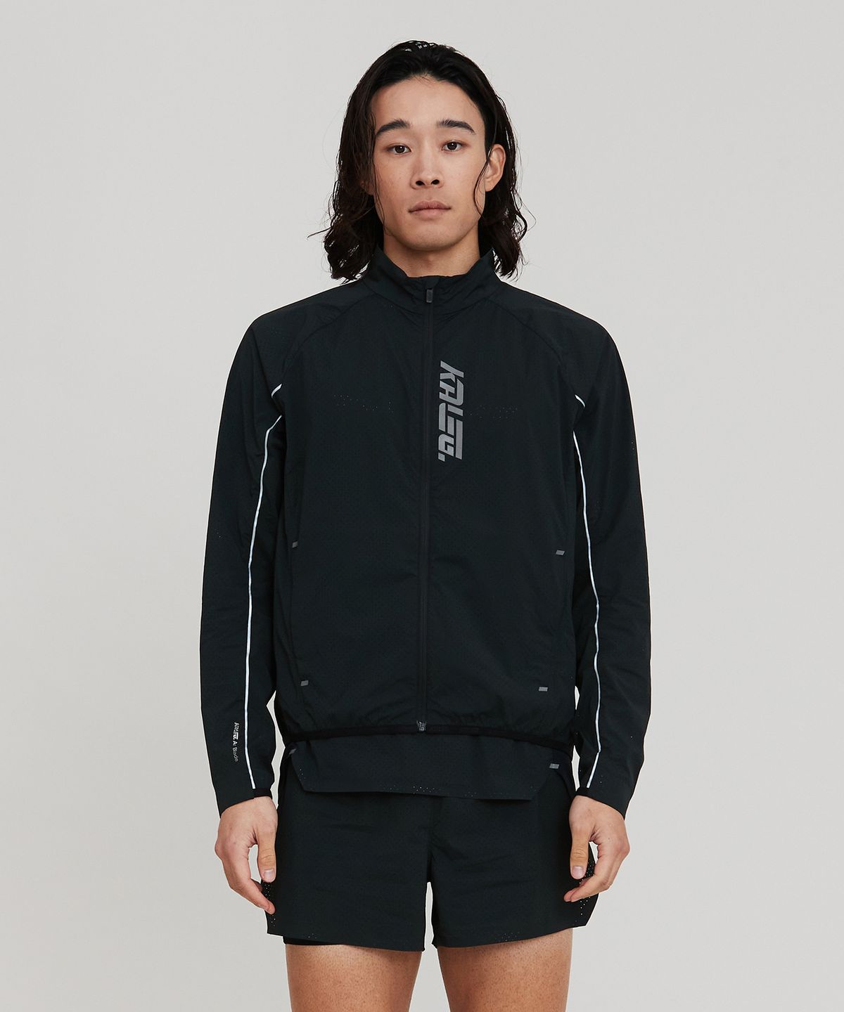 칼렉(KALEG) MENS AIR BLADE WIND JACKET (ATHLETIC)_BLACK