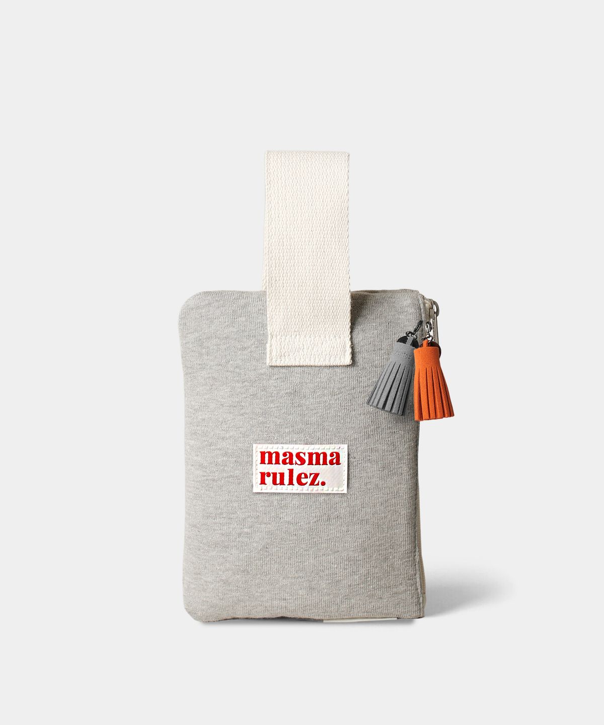 마스마룰즈(MASMARULEZ) Strap pouch _ Heavy waist 맨투맨 그레이