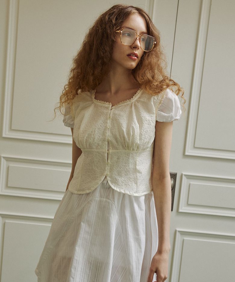 Witty vest (white)