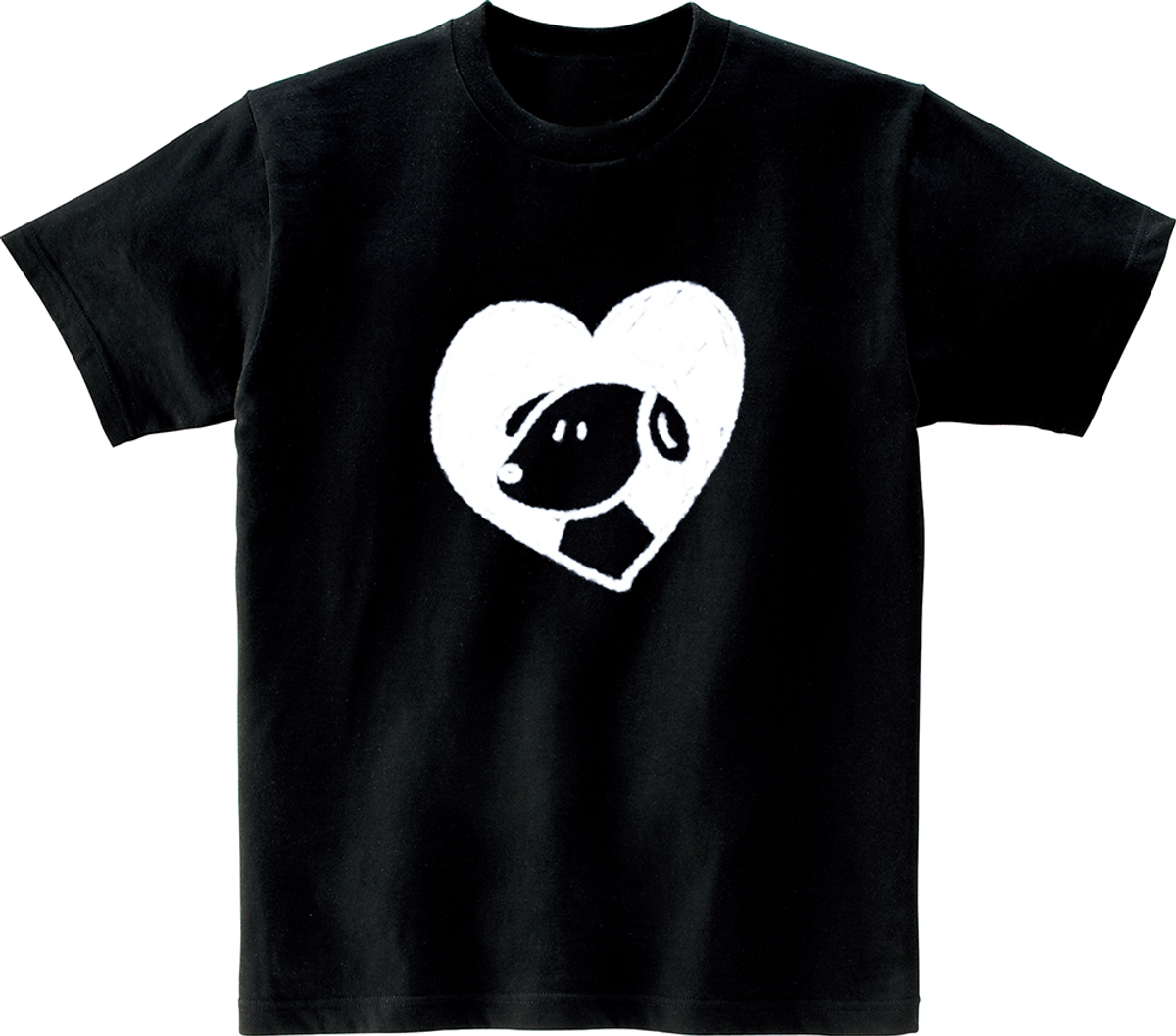어썸어스(AWESOMEUS) (23SS)HEART DOG 반팔 티셔츠 블랙