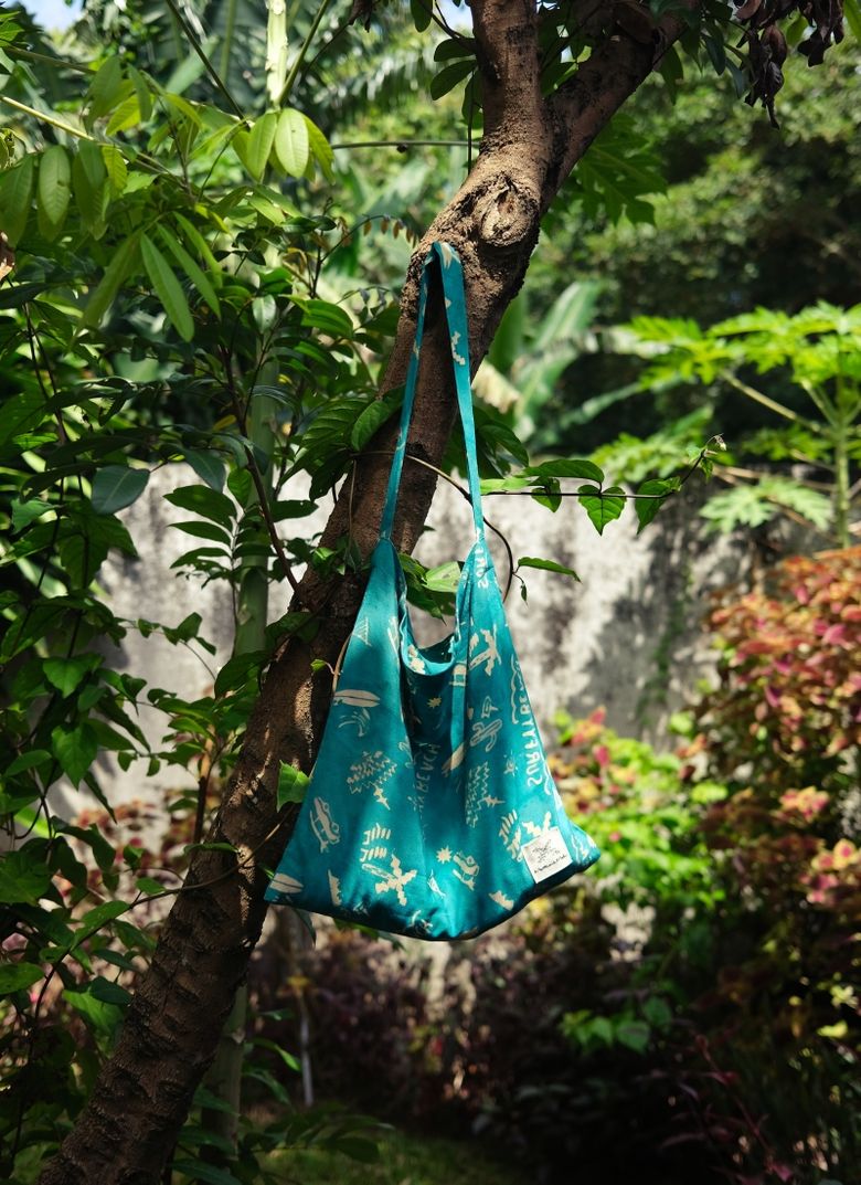 [Mellow Bag] Surfyy beach - Turquoise