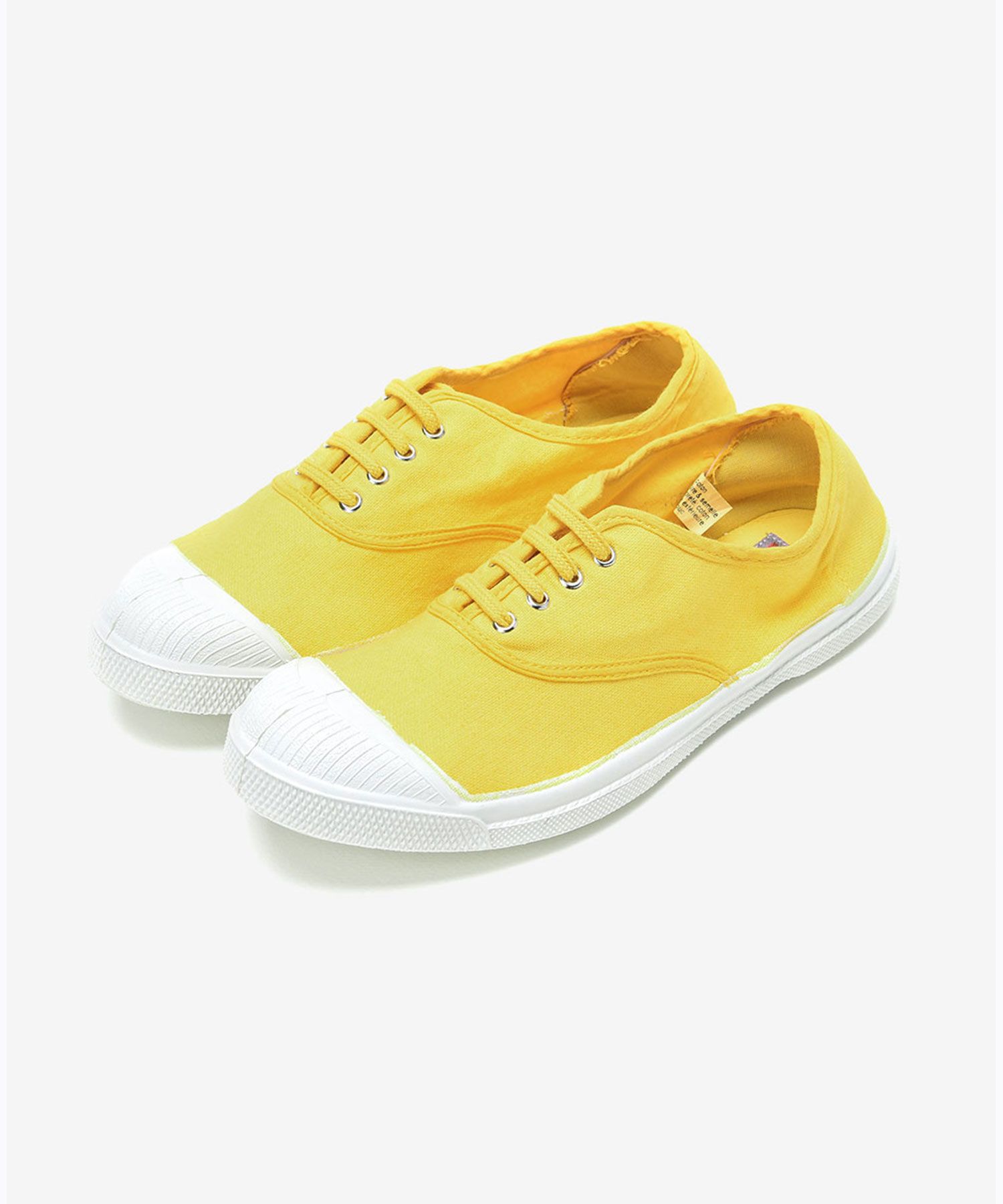 スニーカー [Insole Included] TENNIS WOMAN LACET - LEMON MUSINSA | BENSIMON TENNIS WOMAN LACET - LEMON