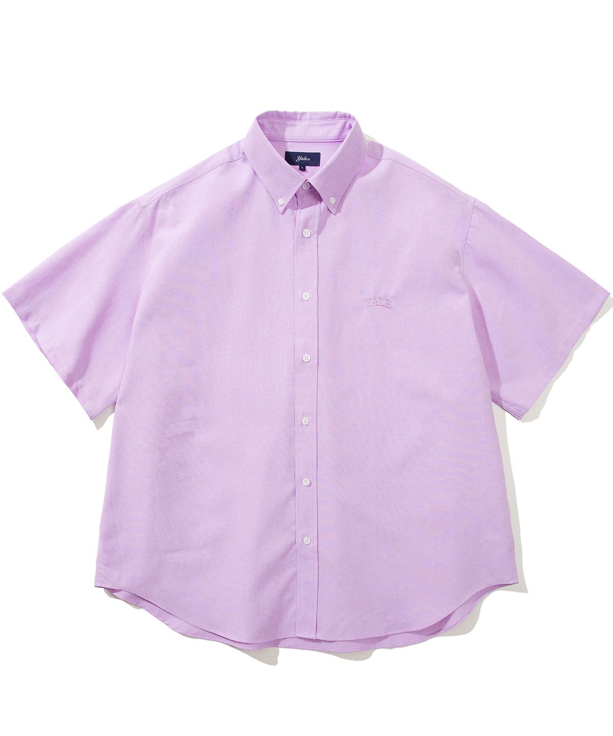 예일(YALE) [ONEMILE WEAR] BIG OXFORD SMALL ARCH SS SHIRT PURPLE
