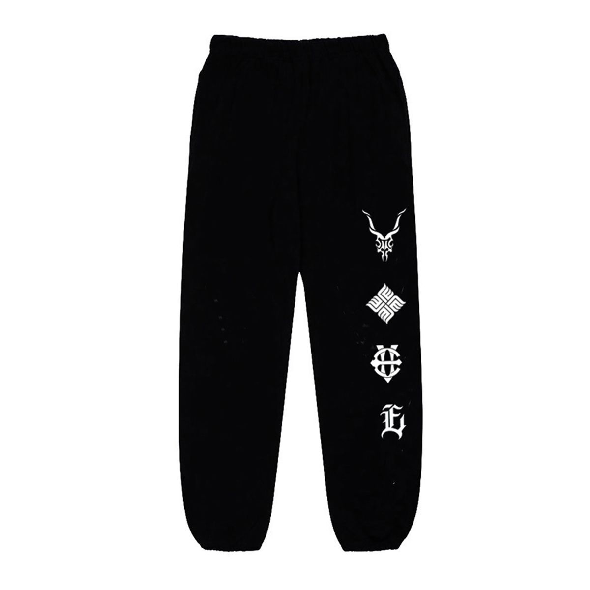 에잇볼륨(EIGHTVOLUME) EV 4 엠블램 조거팬츠 (블랙)