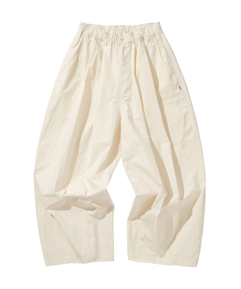 WIDE EASY BALLOON PANTS / NATURE