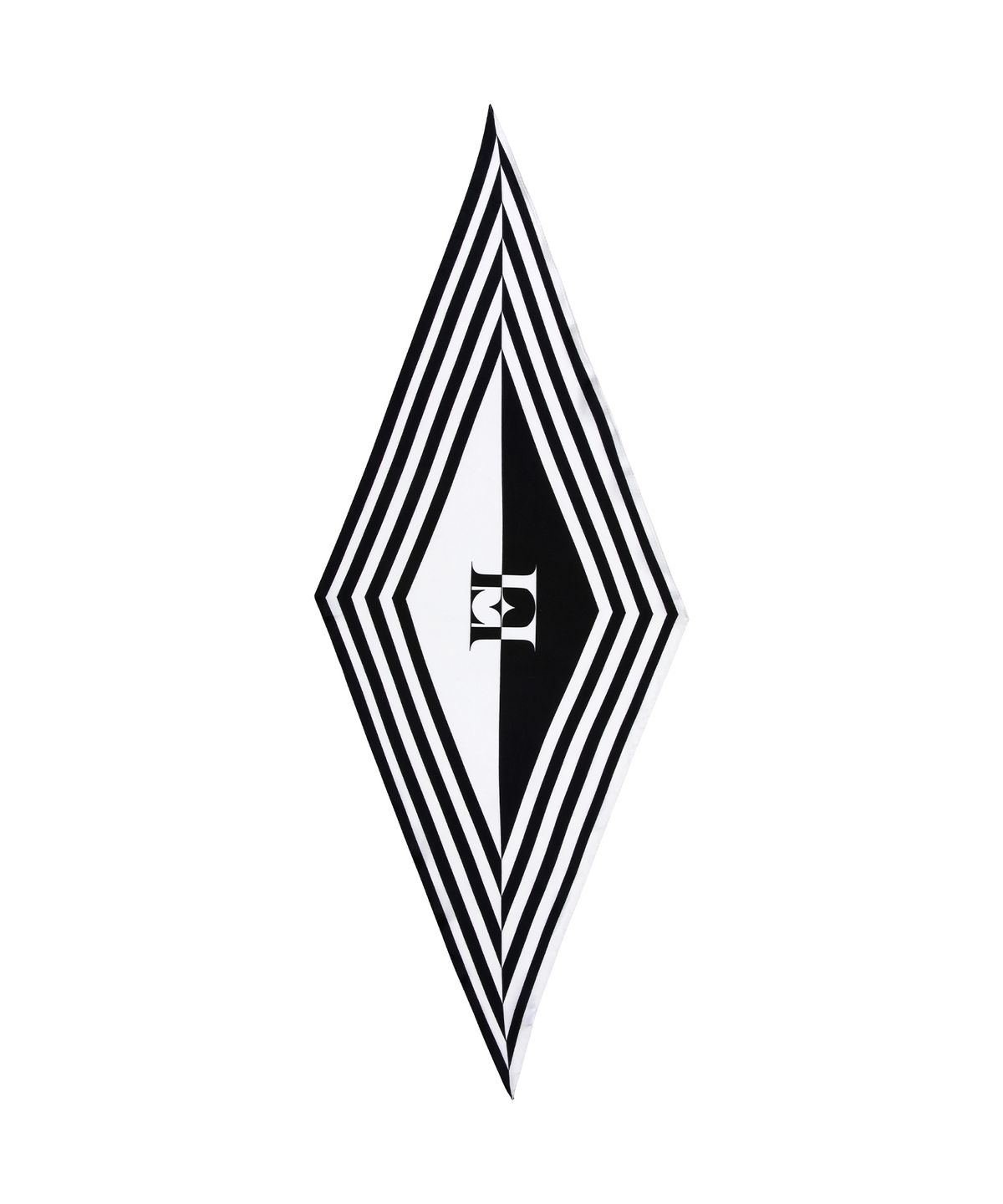 리끌로우(RECLOW) RC SYMBOL STRIPE 빅실크 스카프
