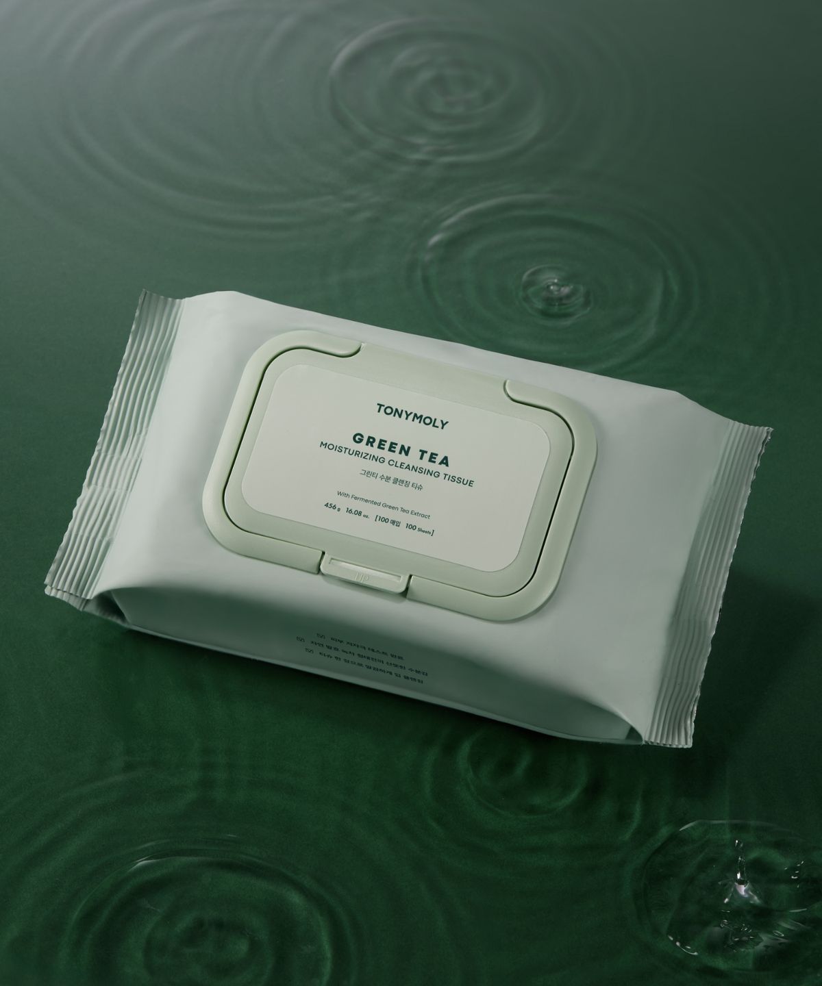 토니모리(TONYMOLY) 그린티 수분 클렌징 티슈 100매