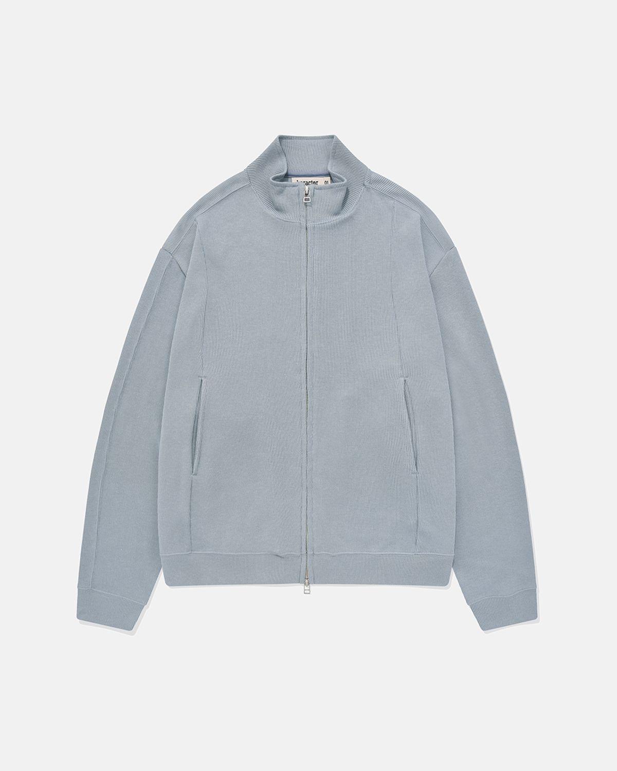 카락터(KARACTOR) Fickle 2-WAY full zip-up / Blue gray