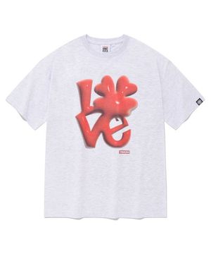 VSW 3D Love T-Shirts Light Gray