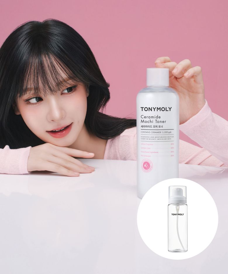 세라마이드 모찌 토너 500ml (+미스트공병 100ml)