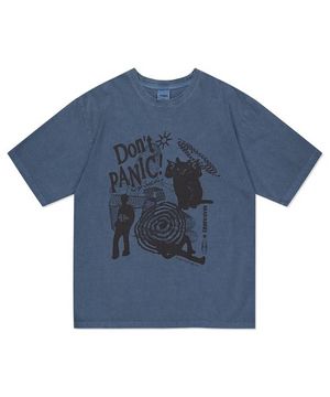 DON’T PANIC PIGMENT TEE NAVY(MG2DMMT505A)