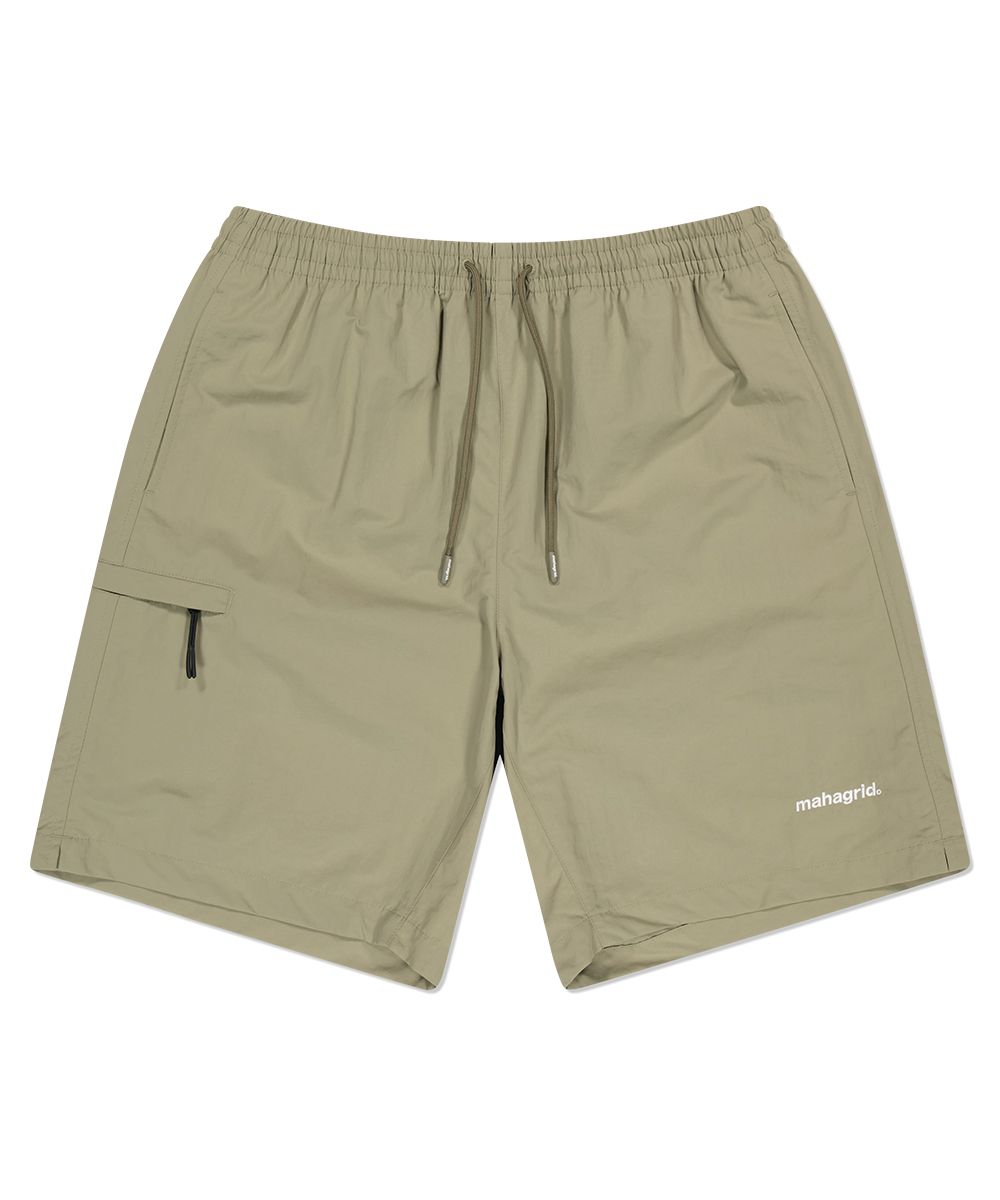 【mahagrid】22SS★ NYLON BEACH SHORT MUSINSA | MAHAGRID NYLON WATER SHORT BEIGE(MG2DMMPA62A)