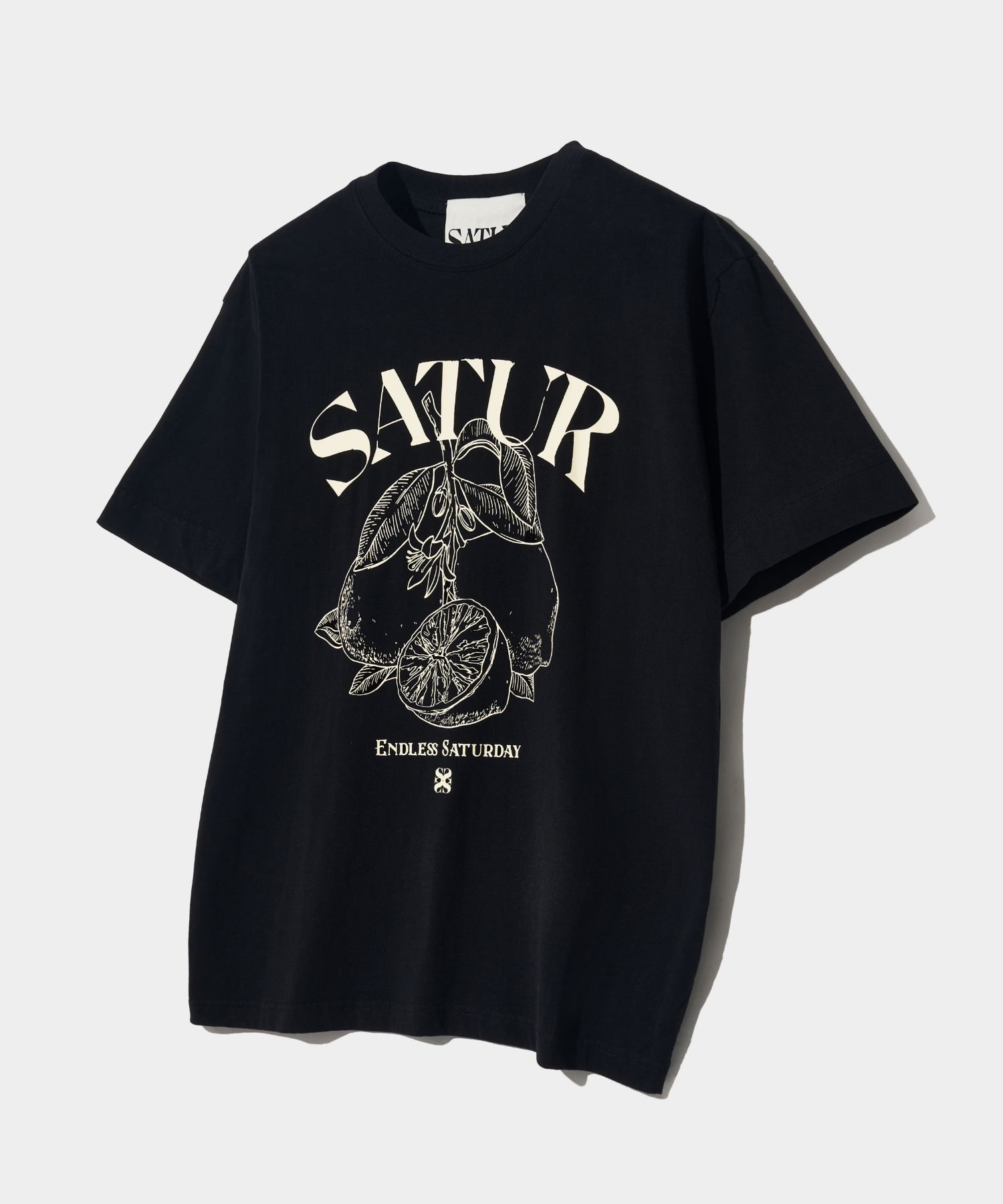 SATUR Cafri Citron Drawing Summer Graphic T-Shirts Tシャツ MUSINSA | SATUR Capri Citron Drawing Summer Graphic Short