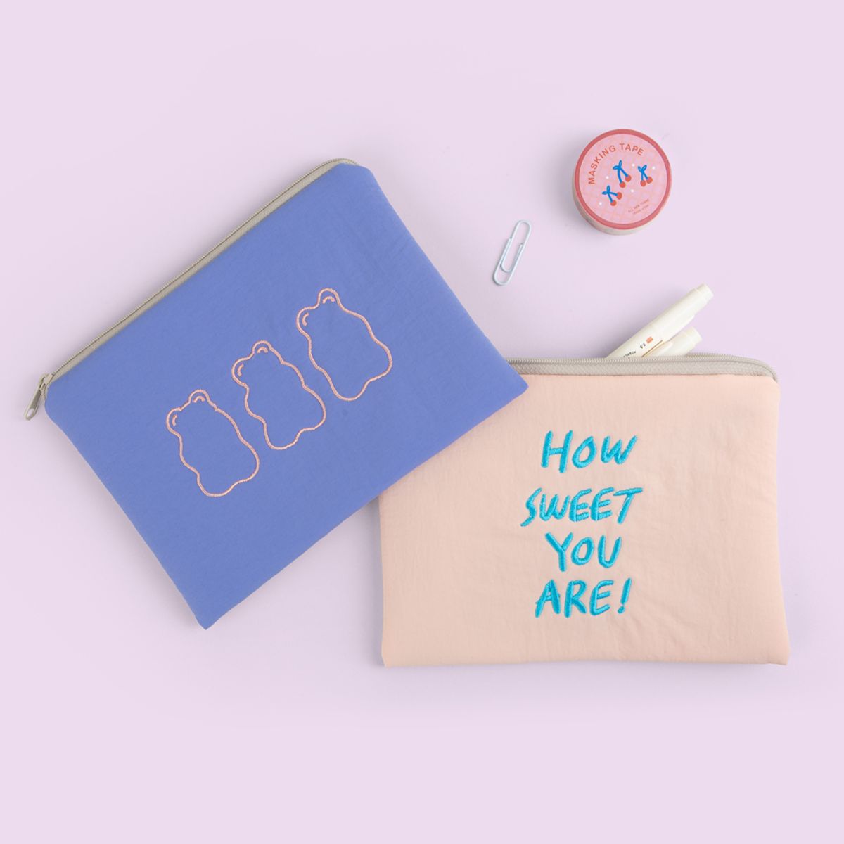 올뉴프레임(ALL NEW FRAME) Airy Pouch - 스윗 젤리곰