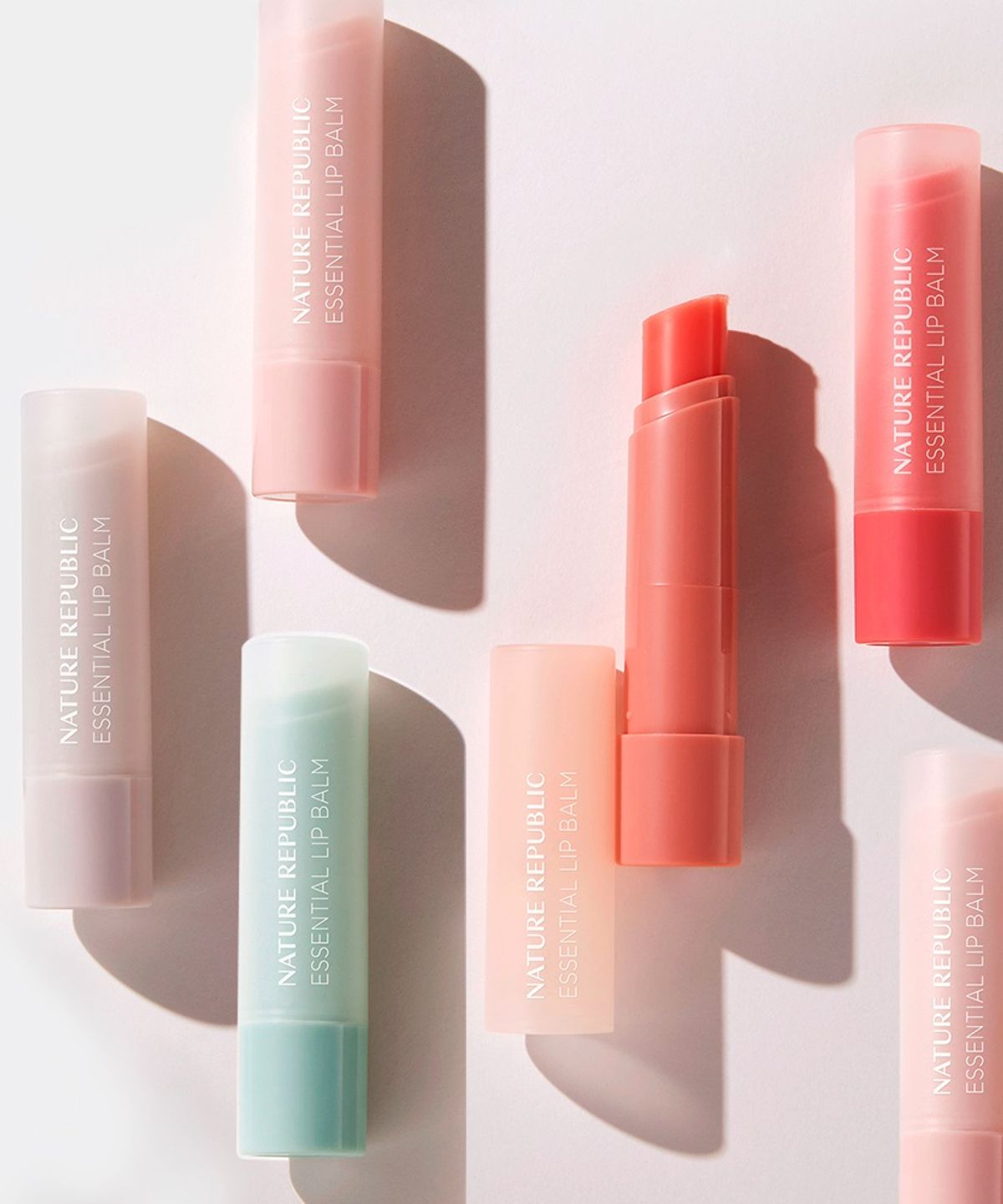 네이처리퍼블릭(NATURE REPUBLIC) 에센셜 립밤 (5colors)