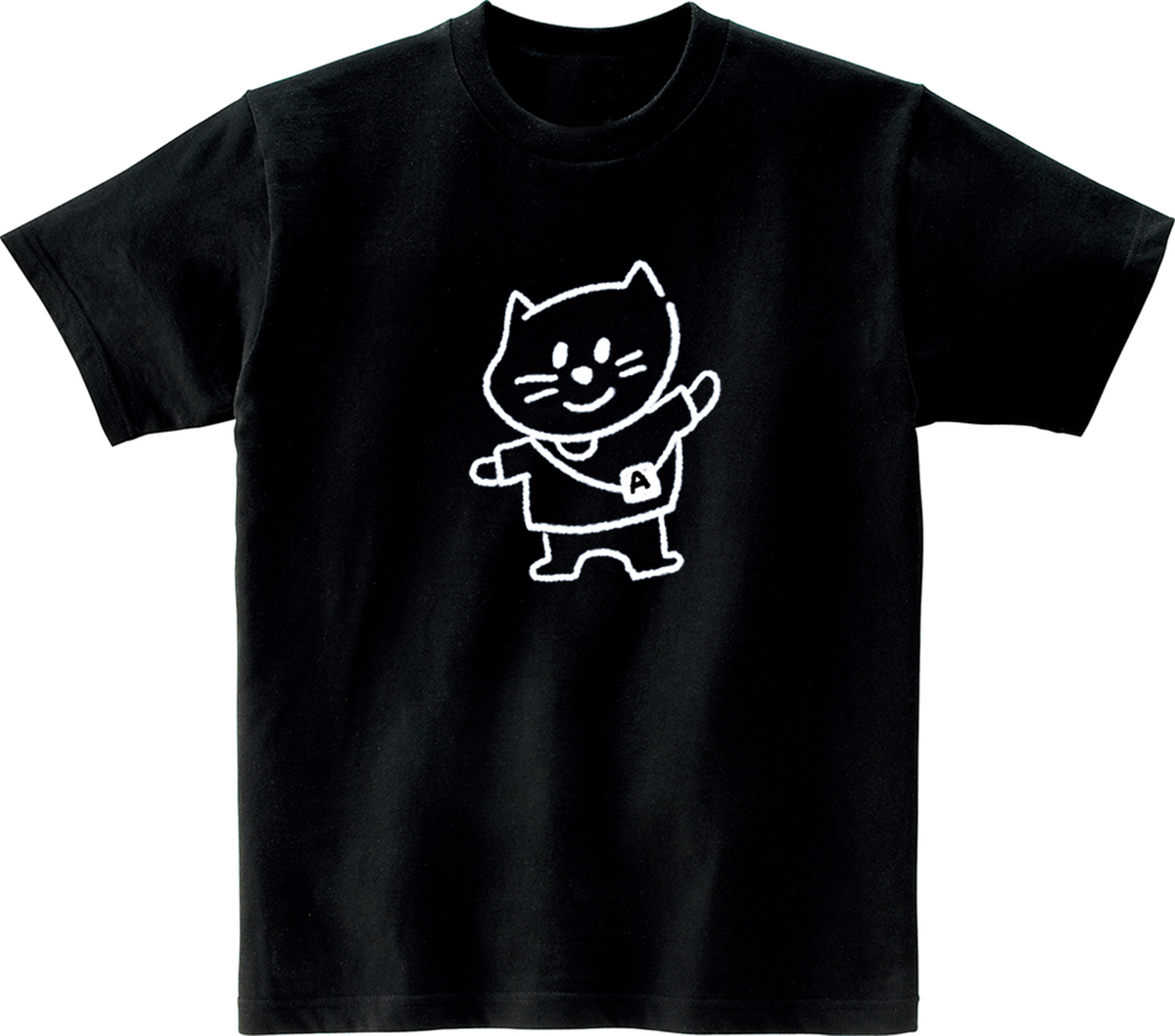 어썸어스(AWESOMEUS) (23SS)SMILE CAT 반팔 티셔츠 블랙