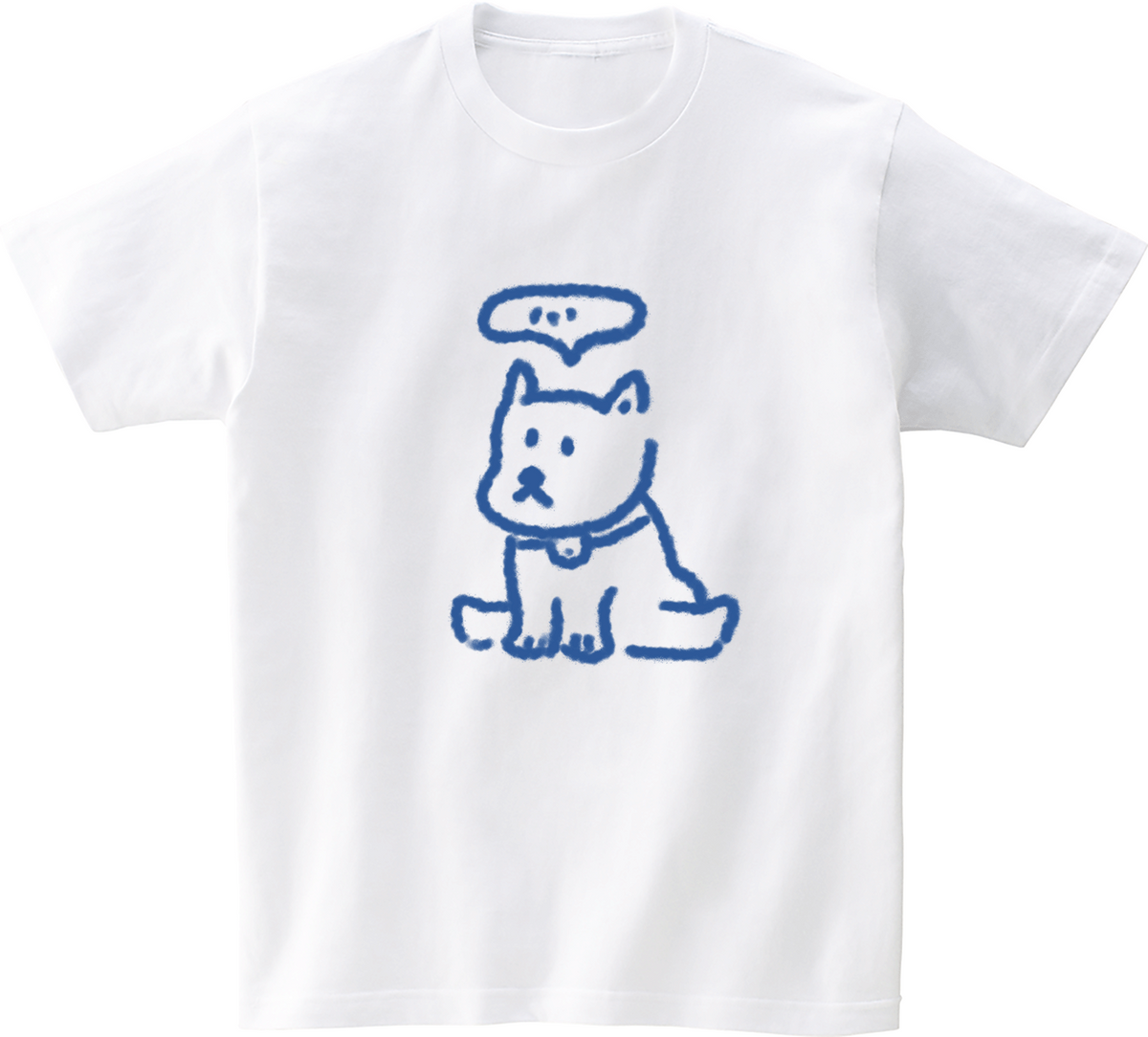 어썸어스(AWESOMEUS) (23SS)SPACING OUT DOG 반팔 티셔츠 화이트