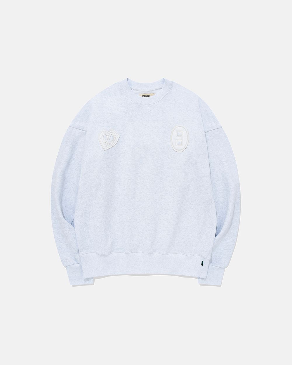 【KARACTOR】韓国☆ Open back sweat shirt MUSINSA | KARACTOR Open back sweat shirt / Melange white