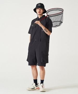 스카우트 숏 점프수트