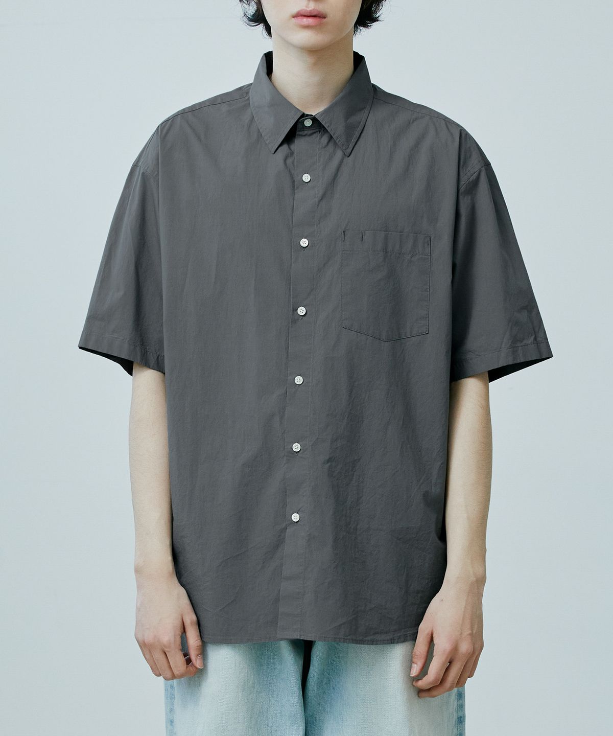 유니온블루(UNION BLUE) SUNDAY SHIRT (GRAPHITE)