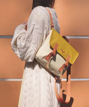 올리 크로스백 옐로우크림