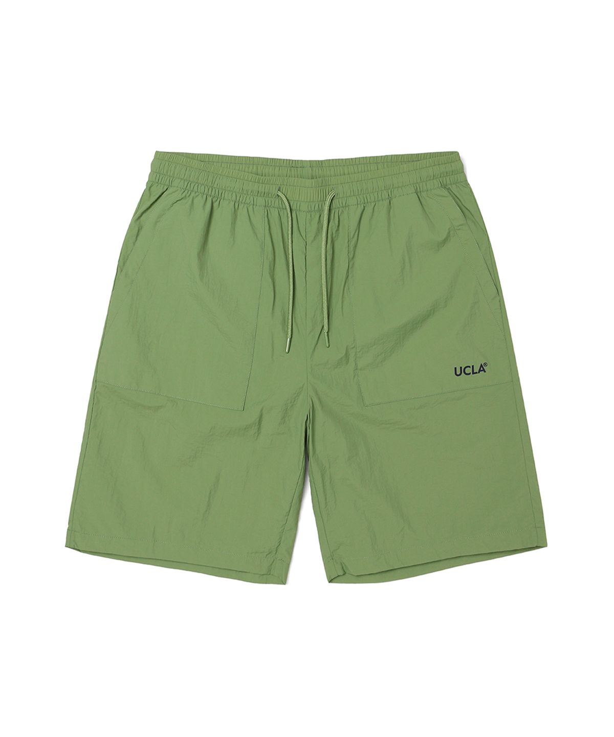 유씨엘에이(UCLA) 셋업 크롭 쇼츠[KHAKI](UZ3SP01_65)