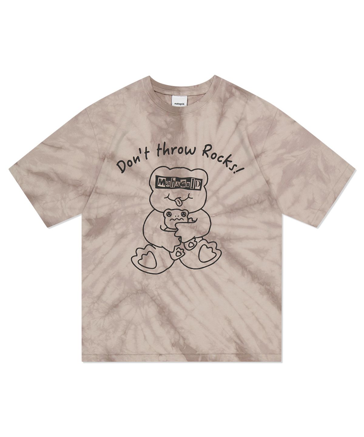 마하그리드(MAHAGRID) BLIND EYES TIE DYE TEE DUST PINK(MG2DMMT532A)