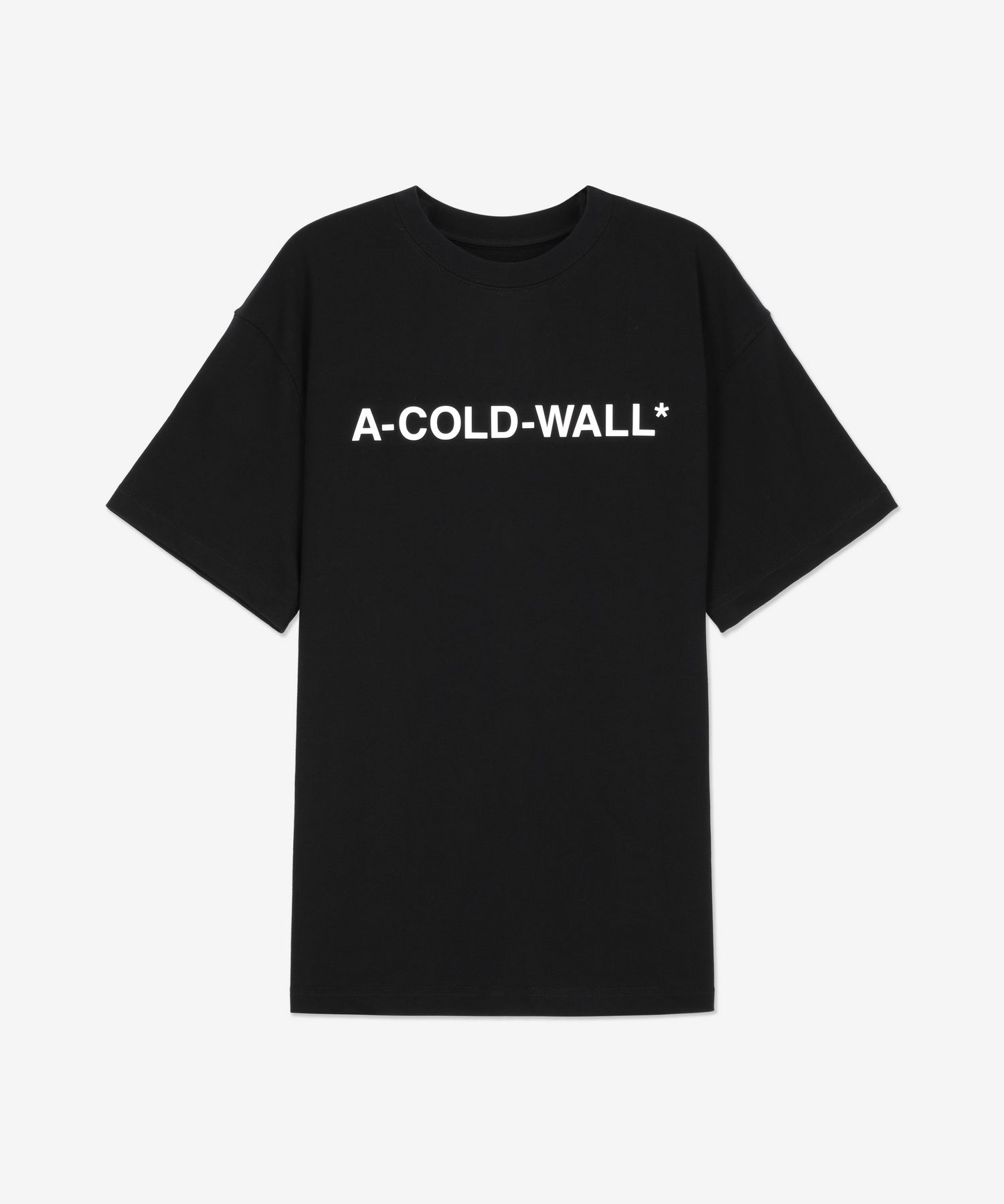 A-COLD-WALL / エッセンシャル ロゴ クルーネック A-COLD-WALL* Essentials ロゴプリント Tシャツ | ブラウン